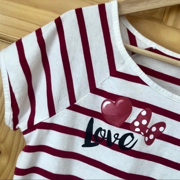 Vintage Disney Destinations scoop neck tie front crop tee M - Picture 3 of 10